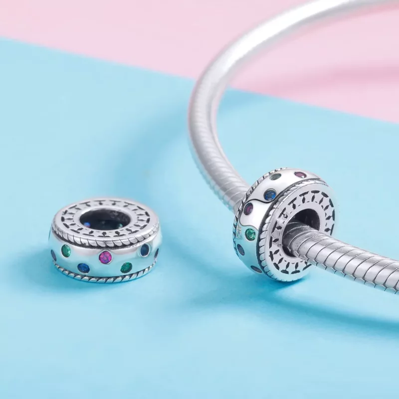 (afbeelding voor) Pandora Style Moment van eerste ontmoeting Spacer Bedel - SCC1005 - Bekijken 4