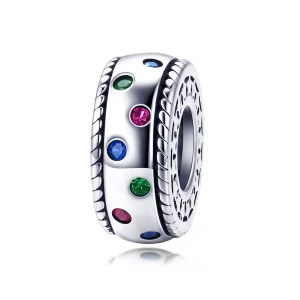 (afbeelding voor) Pandora Style Moment van eerste ontmoeting Spacer Bedel - SCC1005