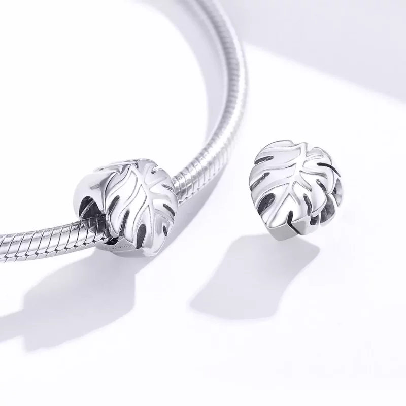 (afbeelding voor) Pandora Style Monstera Deliciosa Bedel - BSC141 - Bekijken 4