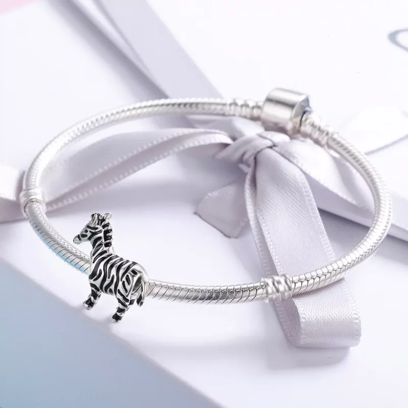 (afbeelding voor) Pandora Style Mooie dierenzebra Bedel - SCC550 - Bekijken 4