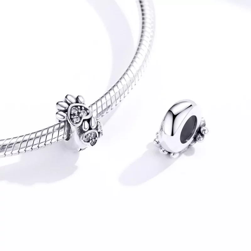 (afbeelding voor) Pandora Style Mooie kattenpoot Spacer Bedel - SCC1312 - Bekijken 4