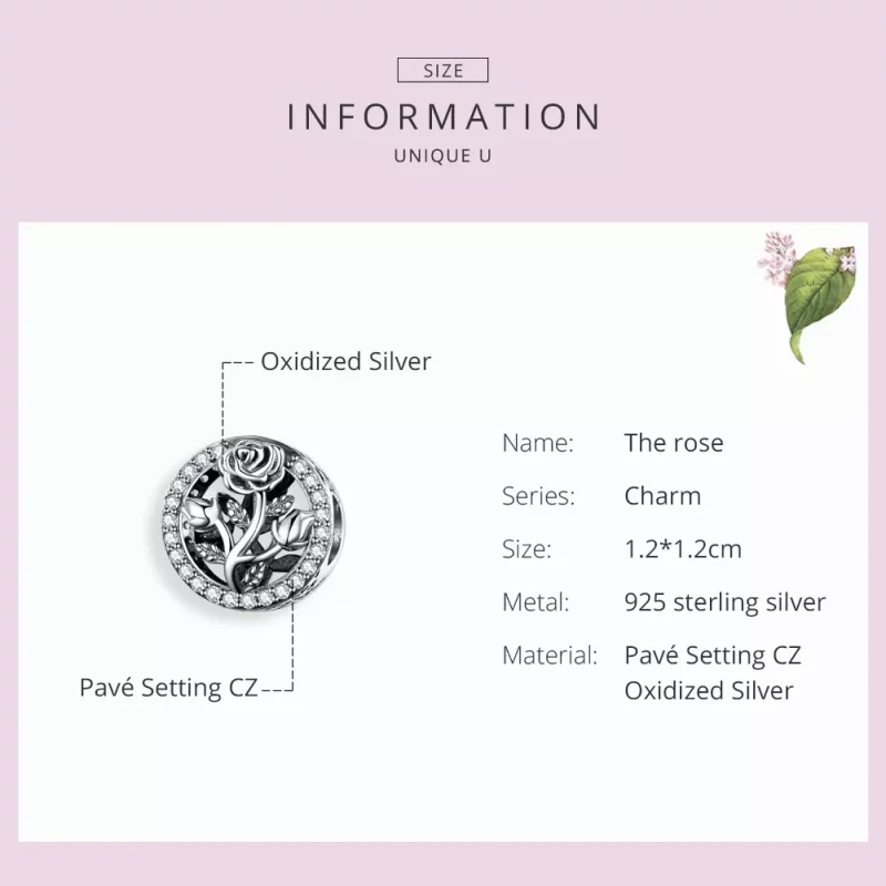 (afbeelding voor) Pandora Style Nam Bloem toe Bedel - SCC1189 - Bekijken 3