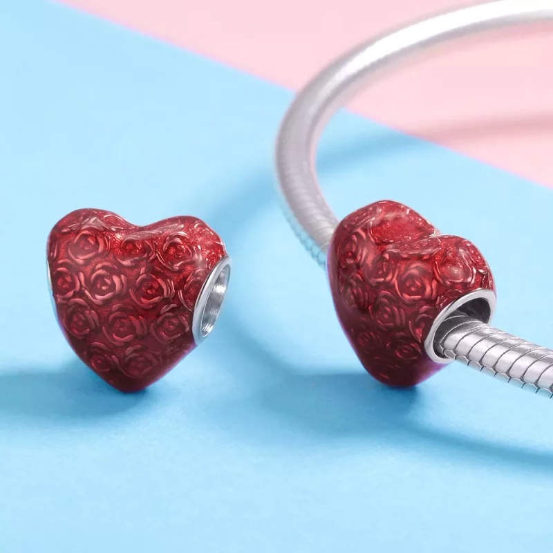 (afbeelding voor) Pandora Style Nam Hart toe Bedel - SCC1064 - Bekijken 4