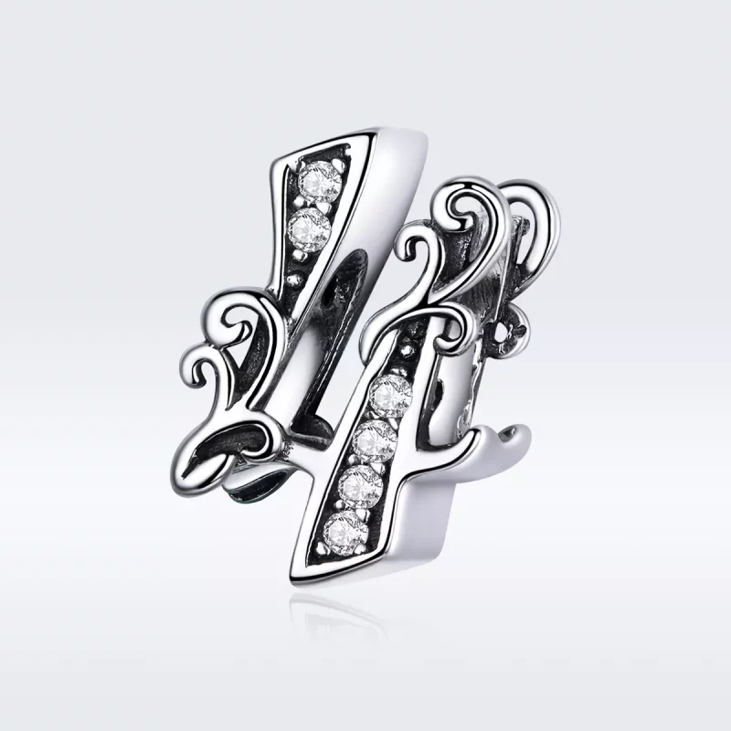 (afbeelding voor) Pandora Style Nummer 4 Bedel - SCC1418-4 - Bekijken 5