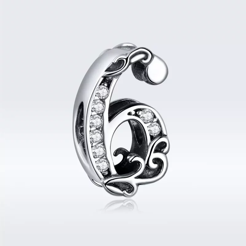 (afbeelding voor) Pandora Style Nummer 6 Bedel - SCC1418-6 - Bekijken 5