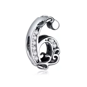 Pandora Style Nummer 6 Bedel - SCC1418-6 (afbeelding voor) Pandora Style Nummer 6 Bedel - SCC1418-6