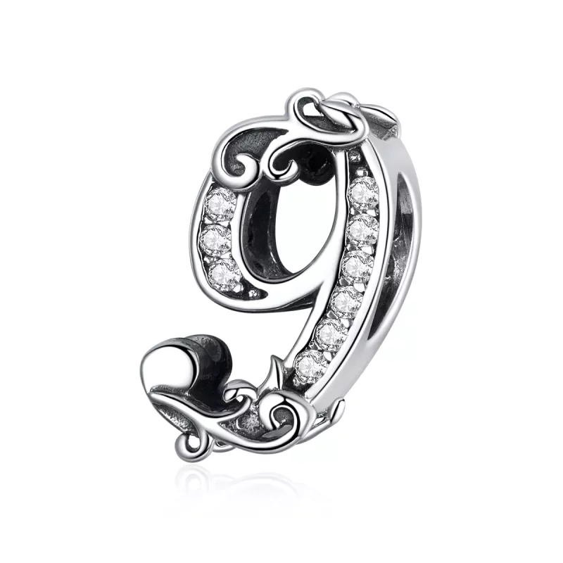 (afbeelding voor) Pandora Style Nummer 9 Bedel - SCC1418-9