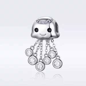 Pandora Style Octopus Bedel - BSC081 (afbeelding voor) Pandora Style Octopus Bedel - BSC081