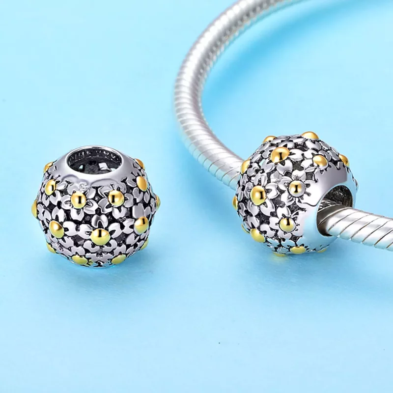 (afbeelding voor) Pandora Style Omhelzing van de bloemen Bedel - SCC717 - Bekijken 2