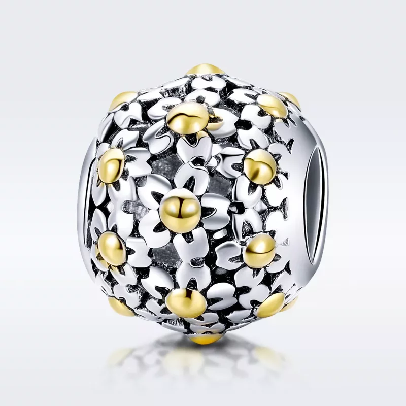 (afbeelding voor) Pandora Style Omhelzing van de bloemen Bedel - SCC717 - Bekijken 3