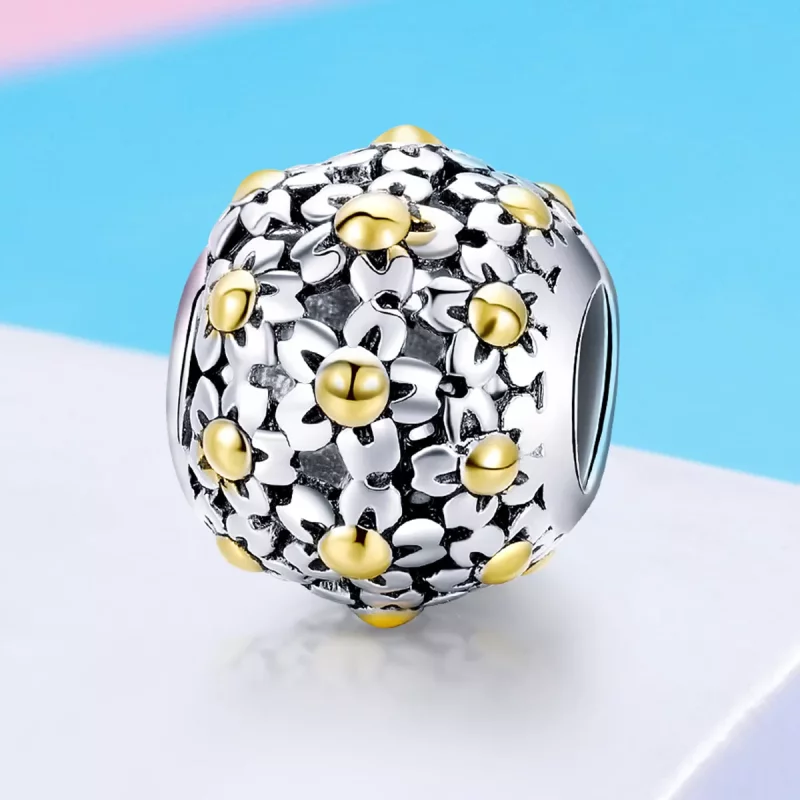 (afbeelding voor) Pandora Style Omhelzing van de bloemen Bedel - SCC717 - Bekijken 4