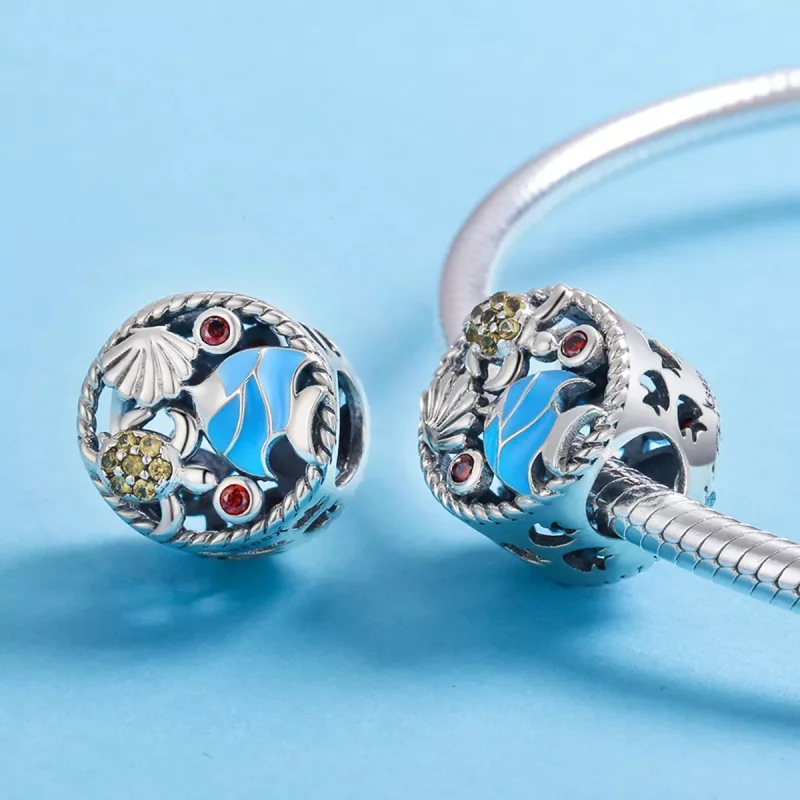 (afbeelding voor) Pandora Style Onderwaterwereld Bedel - SCC683 - Bekijken 5