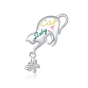 Pandora Style Ondeugende kat Bedel - SCC1678 (afbeelding voor) Pandora Style Ondeugende kat Bedel - SCC1678