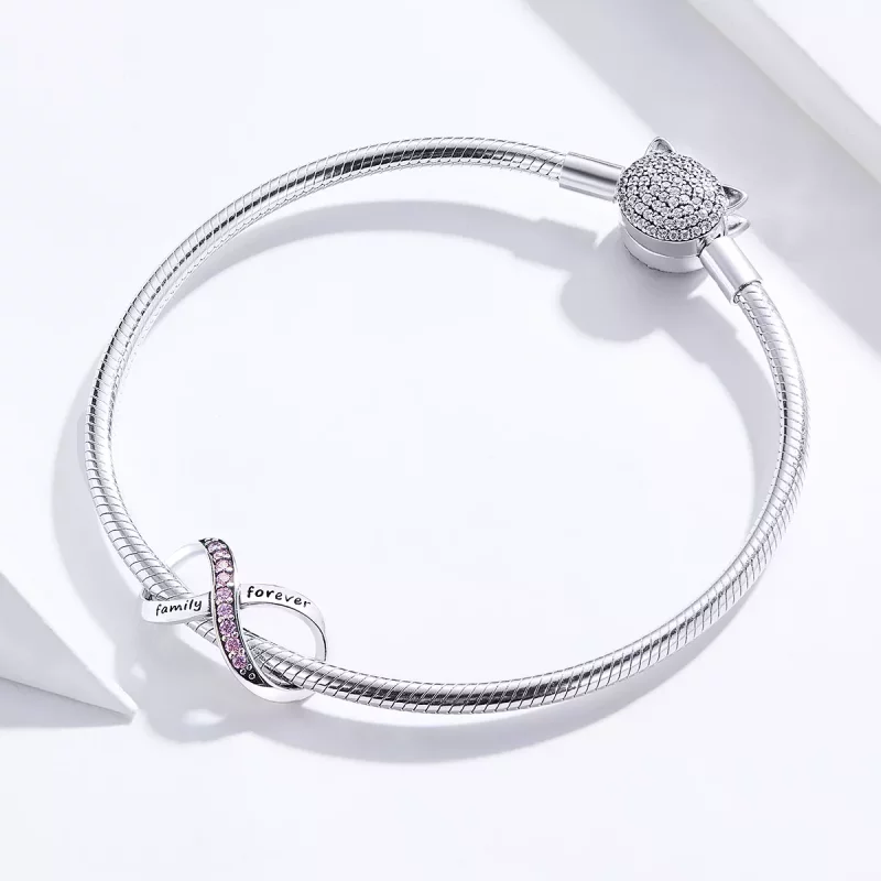 (afbeelding voor) Pandora Style Oneindigheid Bedel - SCC1146-PK - Bekijken 3