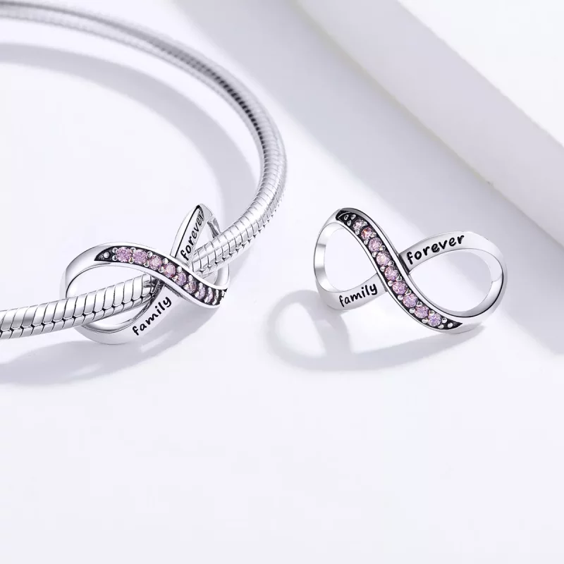 (afbeelding voor) Pandora Style Oneindigheid Bedel - SCC1146-PK - Bekijken 4