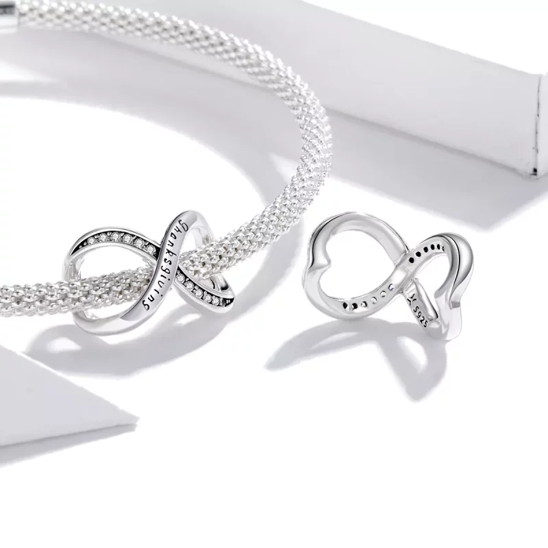 (afbeelding voor) Pandora Style Oneindigheidssymbool Bedel - SCC1636 - Bekijken 4