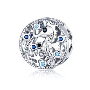 Pandora Style Ontspannen zeepaardje Bedel - BSC266 (afbeelding voor) Pandora Style Ontspannen zeepaardje Bedel - BSC266