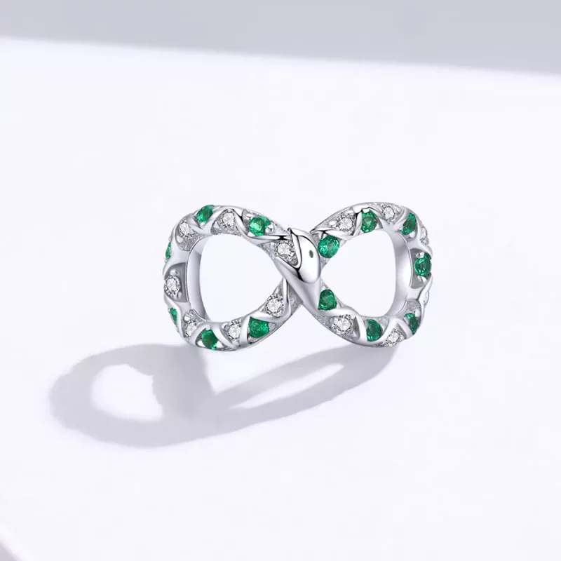 (afbeelding voor) Pandora Style Ouroboros Bedel - BSC186 - Bekijken 2