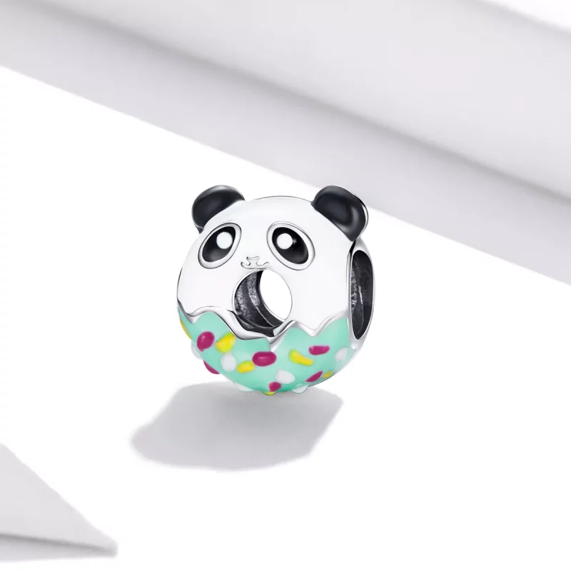 (afbeelding voor) Pandora Style Panda Donuts Bedel - SCC1875 - Bekijken 2