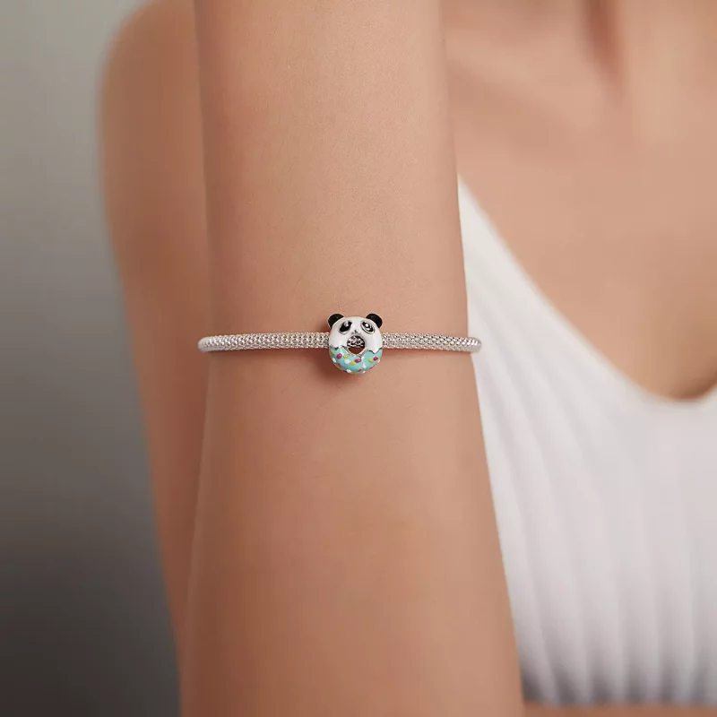 (afbeelding voor) Pandora Style Panda Donuts Bedel - SCC1875 - Bekijken 5