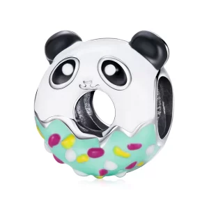 (afbeelding voor) Pandora Style Panda Donuts Bedel - SCC1875
