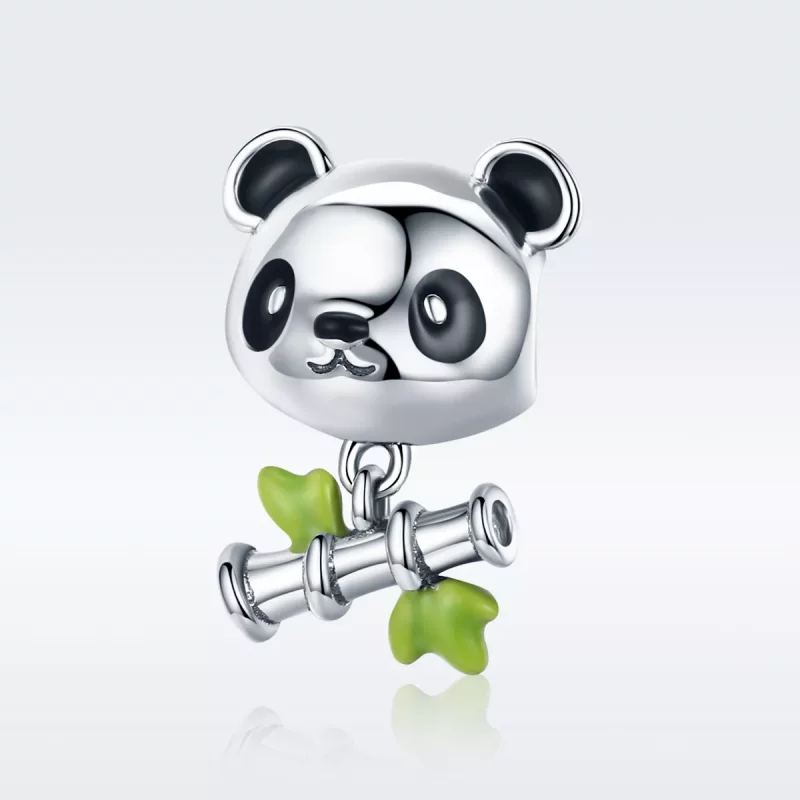 (afbeelding voor) Pandora Style Panda eet graag bamboe Bedel - SCC325 - Bekijken 2