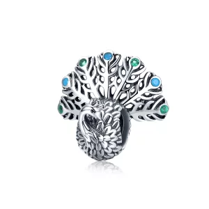 Pandora Style Pauw Bedel - SCC1260 (afbeelding voor) Pandora Style Pauw Bedel - SCC1260