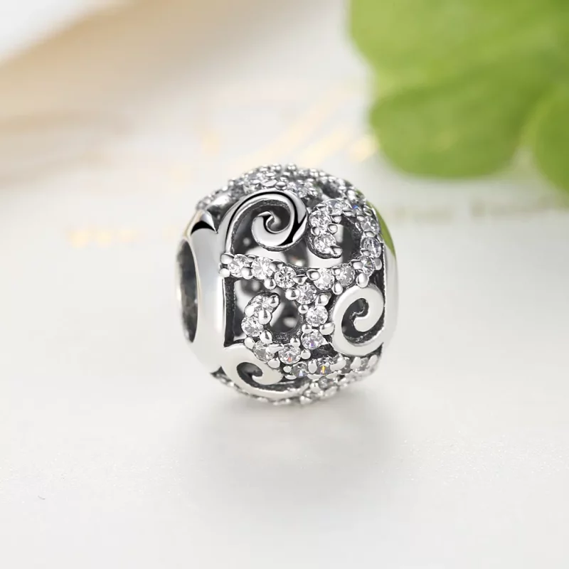 (afbeelding voor) Pandora Style Pavé Bedel - SCC021 - Bekijken 5