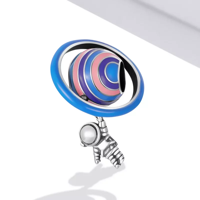 (afbeelding voor) Pandora Style Planeet Astronaut Bedel - SCC2095 - Bekijken 2