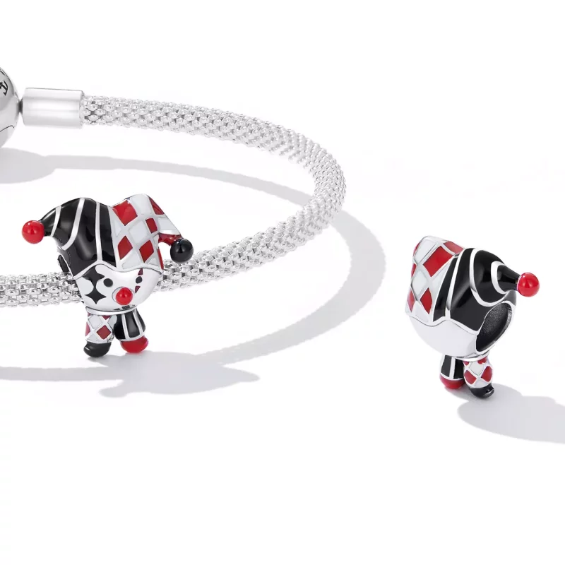 (afbeelding voor) Pandora Style Poker Clown Bedel - SCC2237 - Bekijken 4