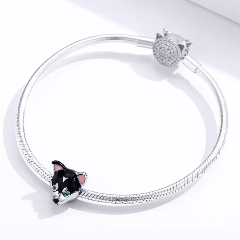 (afbeelding voor) Pandora Style puppy Bedel - BSC191 - Bekijken 3