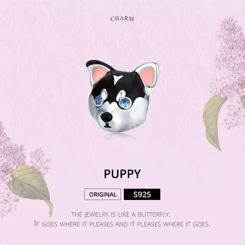 (afbeelding voor) Pandora Style puppy Bedel - BSC191 - Bekijken 6