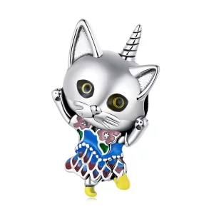 Pandora Style Rare Kat Bedel - SCC2378 (afbeelding voor) Pandora Style Rare Kat Bedel - SCC2378