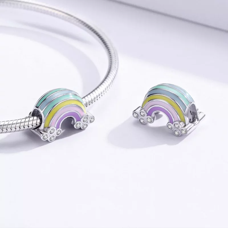 (afbeelding voor) Pandora Style Regenboog Bedel - SCC1425 - Bekijken 4