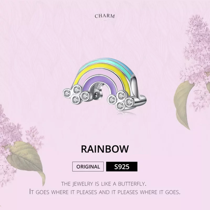 (afbeelding voor) Pandora Style Regenboog Bedel - SCC1425 - Bekijken 6