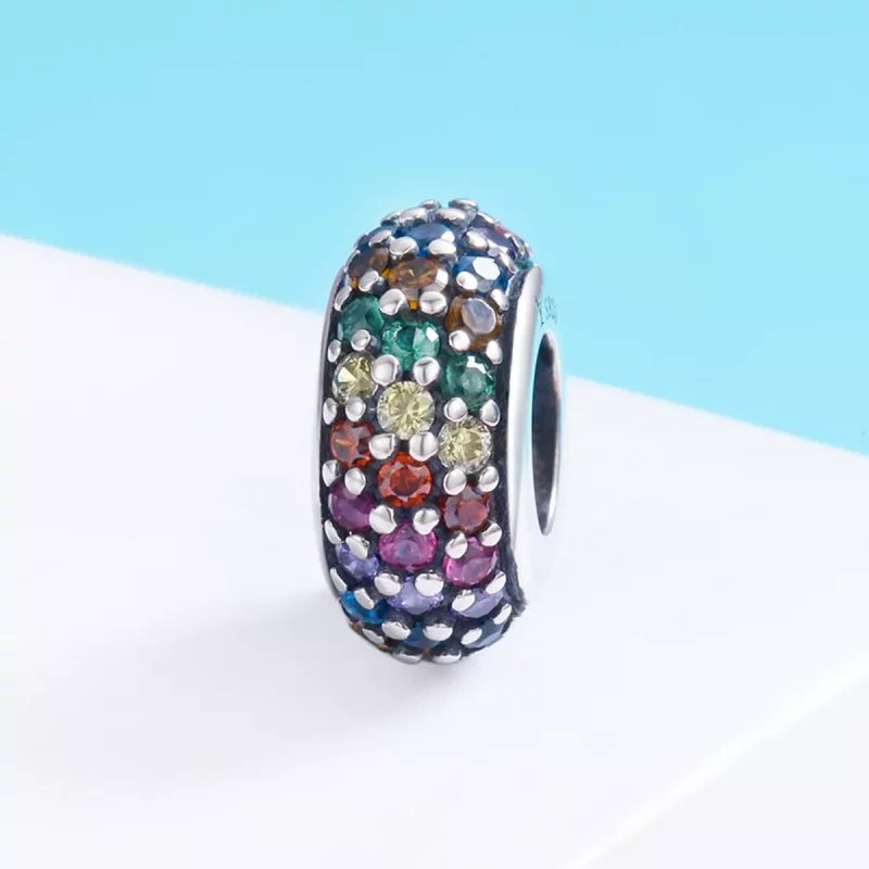 (afbeelding voor) Pandora Style Regenboog Bedel - SCC583 - Bekijken 3
