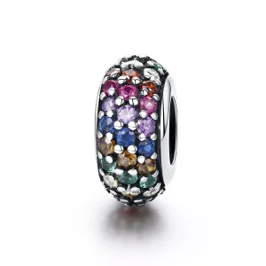(afbeelding voor) Pandora Style Regenboog Bedel - SCC583