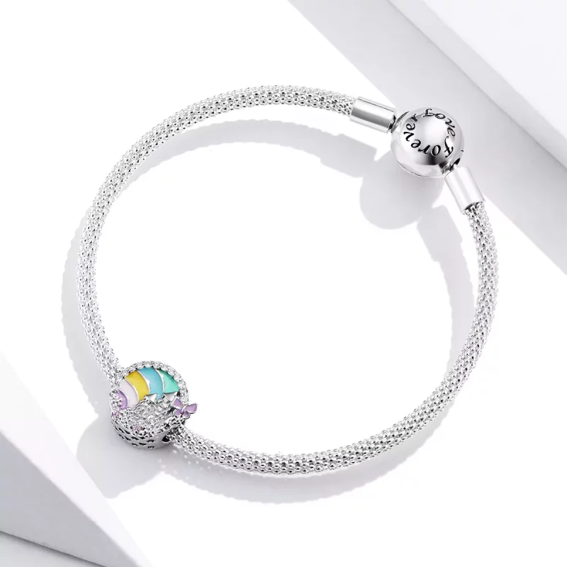 (afbeelding voor) Pandora Style Regenboog Kasteel Bedel - SCC1585 - Bekijken 4