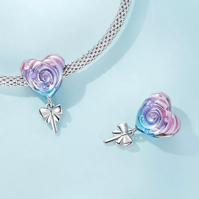 (afbeelding voor) Pandora Style Regenboog Lolly Bedel - SCC2391 - Bekijken 4