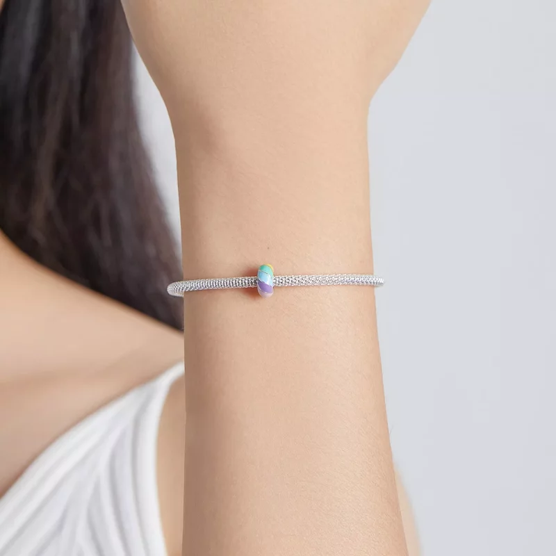 (afbeelding voor) Pandora Style Regenboog Spacer Bedel - SCC1980 - Bekijken 5