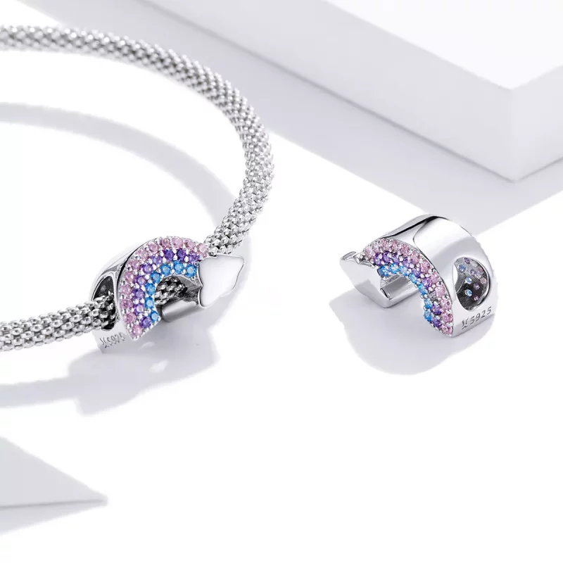 (afbeelding voor) Pandora Style Regenboogbrug Bedel - SCC1788 - Bekijken 4