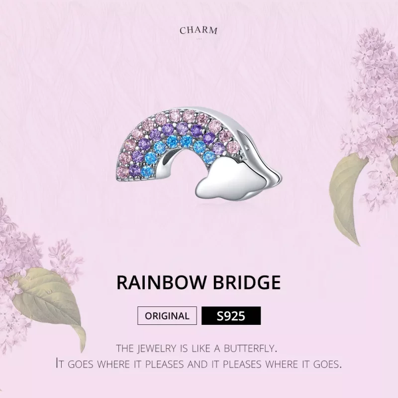 (afbeelding voor) Pandora Style Regenboogbrug Bedel - SCC1788 - Bekijken 6