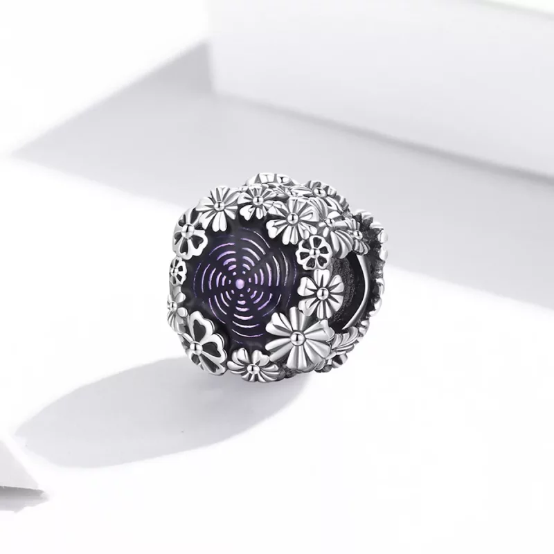 (afbeelding voor) Pandora Style Retro Bloemen Bedel - SCC2096 - Bekijken 2