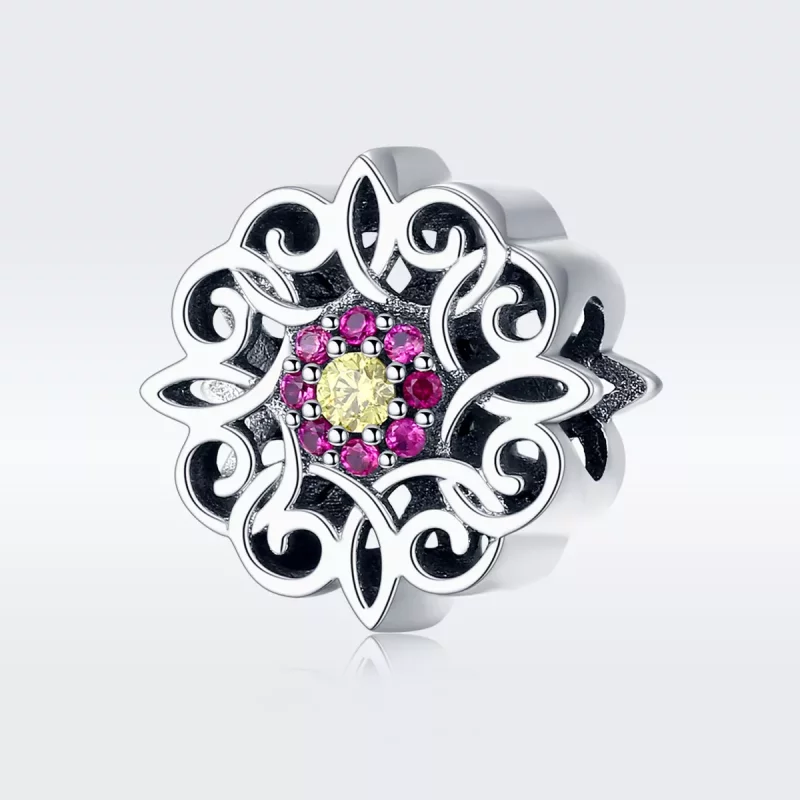 (afbeelding voor) Pandora Style Retro Caleidoscoop Bedel - SCC1108 - Bekijken 3