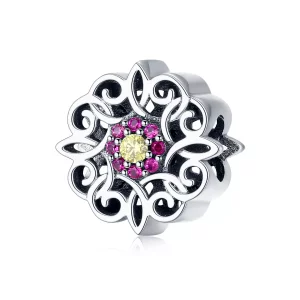 Pandora Style Retro Caleidoscoop Bedel - SCC1108 (afbeelding voor) Pandora Style Retro Caleidoscoop Bedel - SCC1108