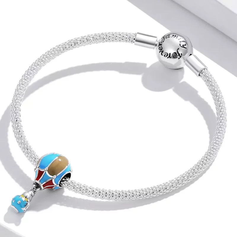 (afbeelding voor) Pandora Style Retro heteluchtballon Bedel - BSC544 - Bekijken 3
