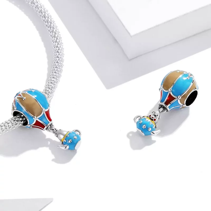 (afbeelding voor) Pandora Style Retro heteluchtballon Bedel - BSC544 - Bekijken 4