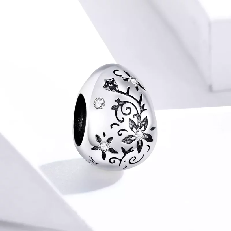 (afbeelding voor) Pandora Style Retro Paasei Bedel - SCC1466 - Bekijken 2