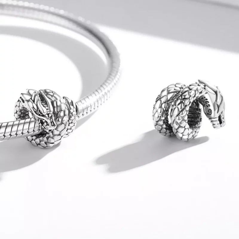 (afbeelding voor) Pandora Style Retro Panlong Bedel - BSC546 - Bekijken 4