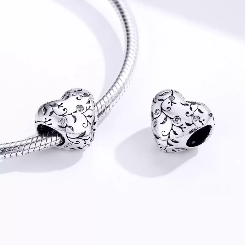 (afbeelding voor) Pandora Style Retro Patronen Bedel - SCC1323 - Bekijken 4